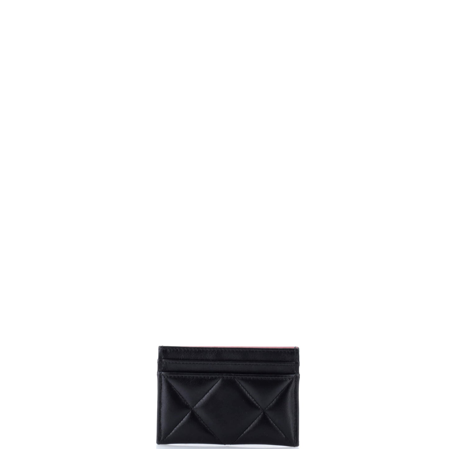Chanel 19 Card Holder in Quilted Leather