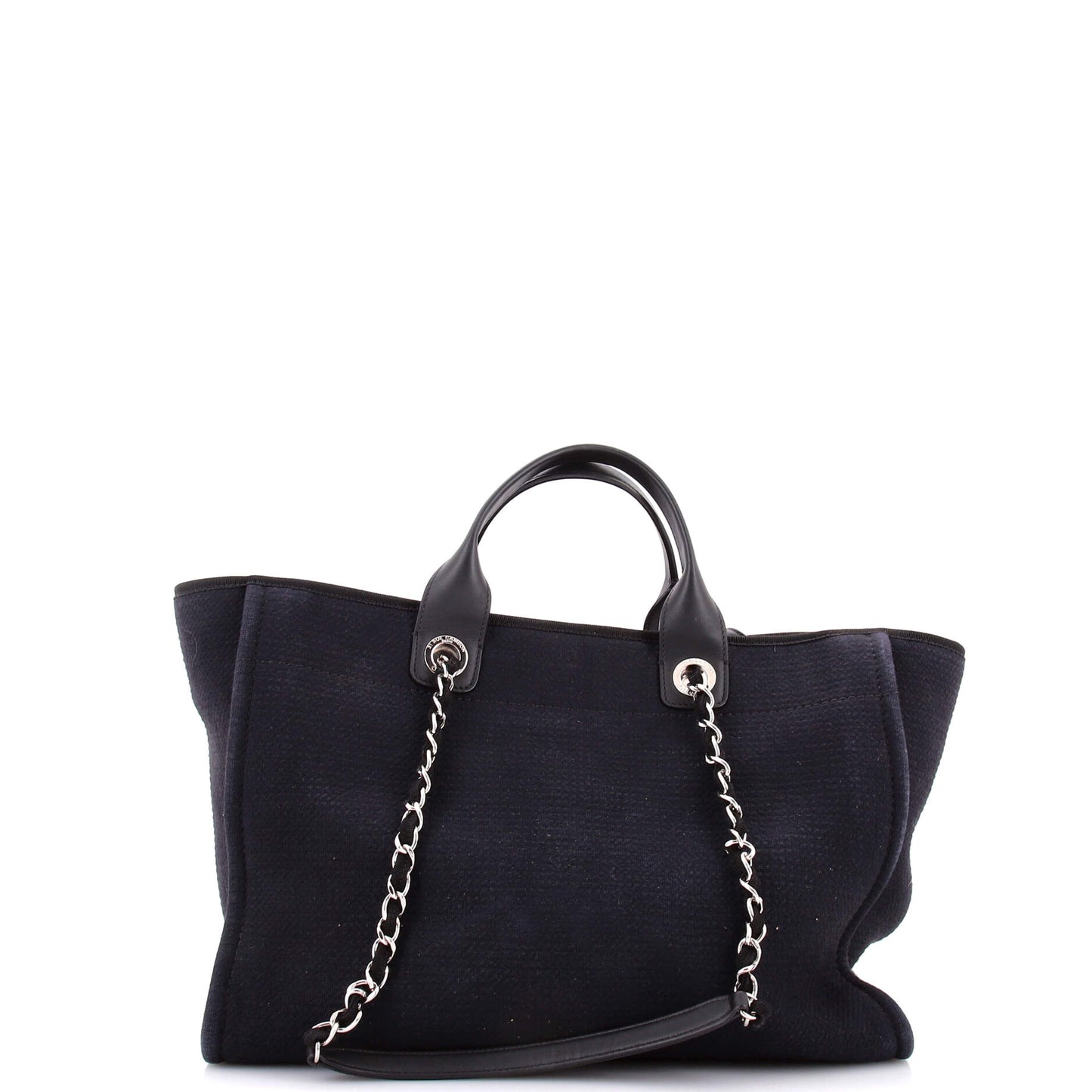 Chanel Deauville NM Mixed Fiber Medium Tote Bag