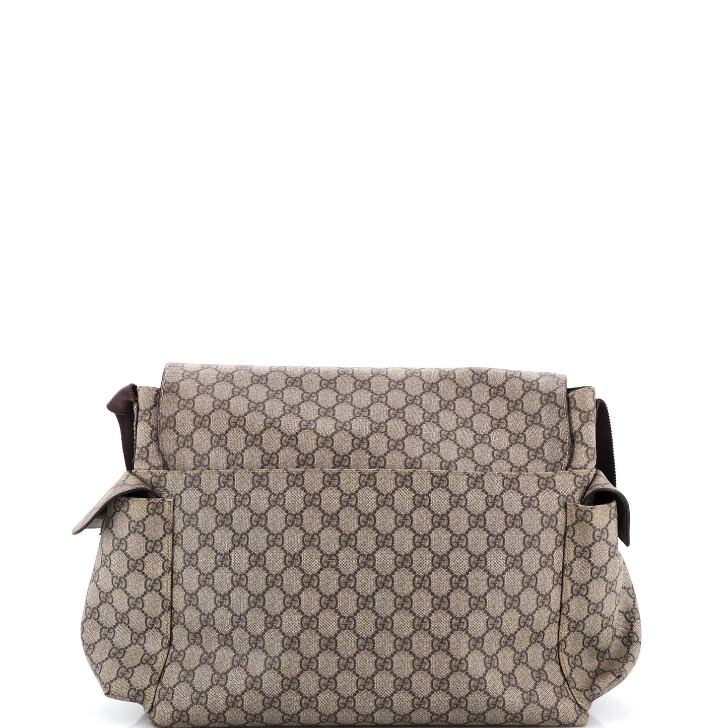 Gucci Diaper Bag in GG Coated Canvas
