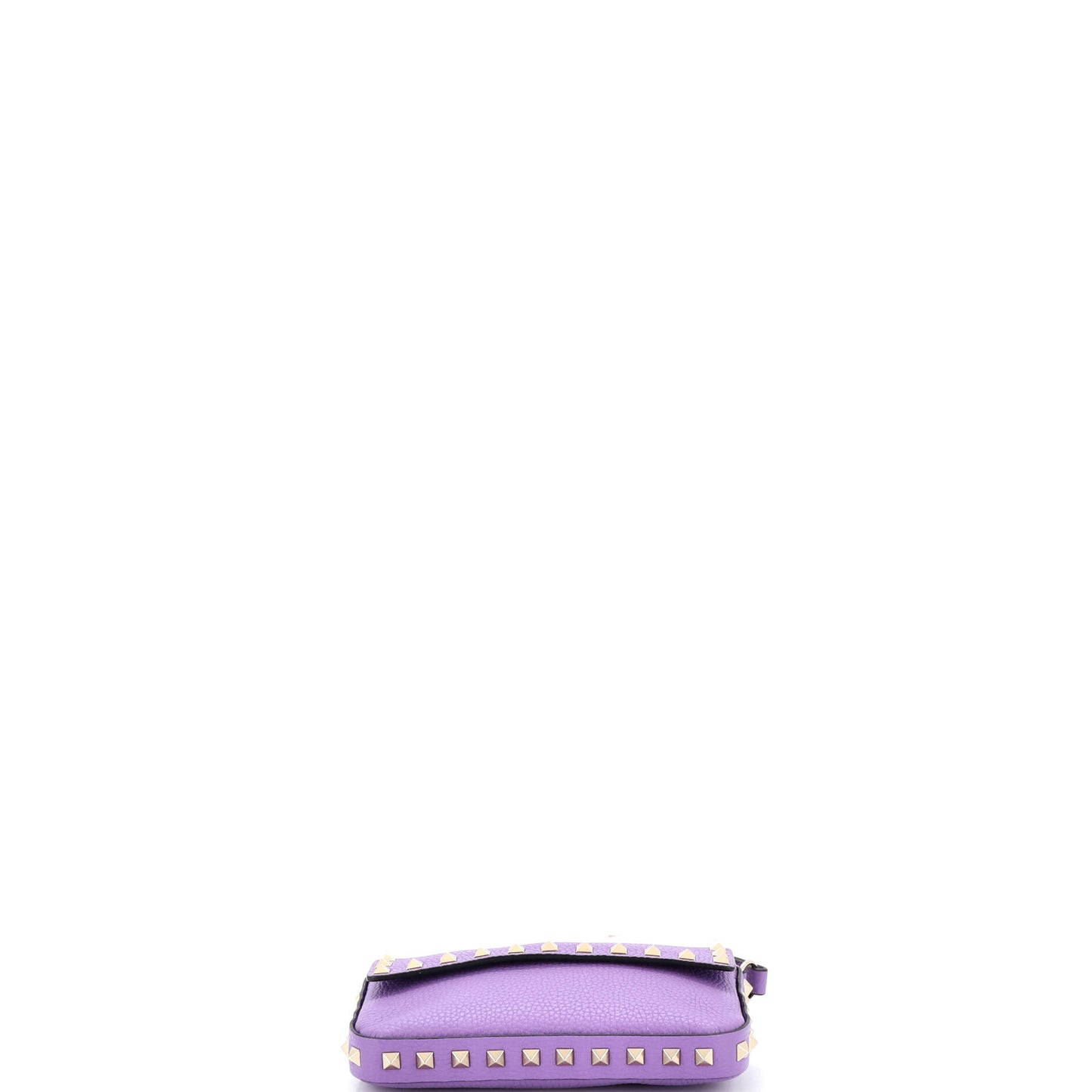Valentino Garavani Rockstud Top Handle Crossbody Pouch in Leather, Mini