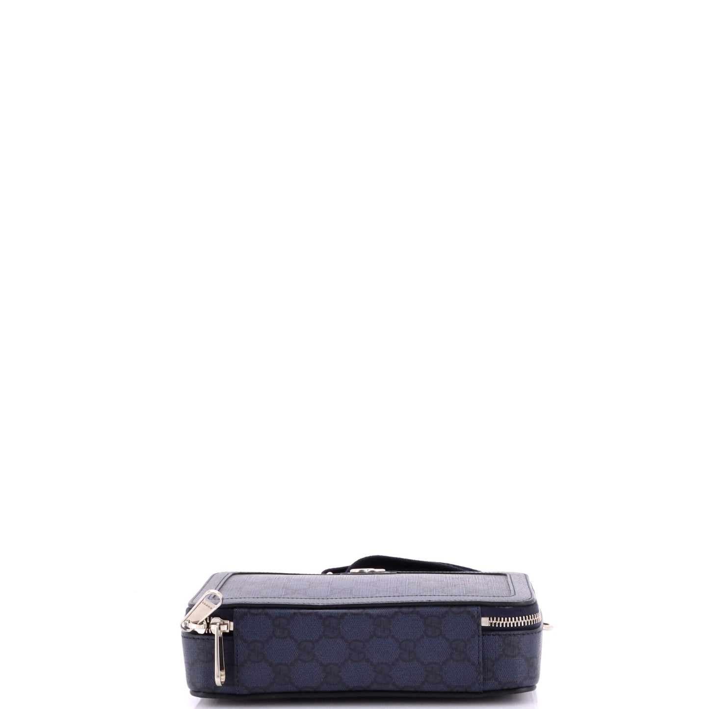 Gucci Ophidia Zip Wristlet Shoulder Bag in GG Coated Canvas, Small