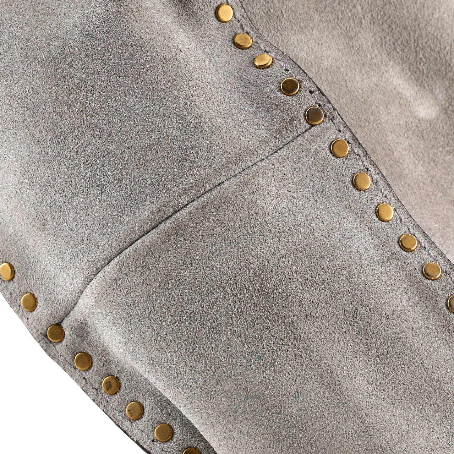 Chloe Marcie Satchel, Whipstitch Studs, Medium Suede