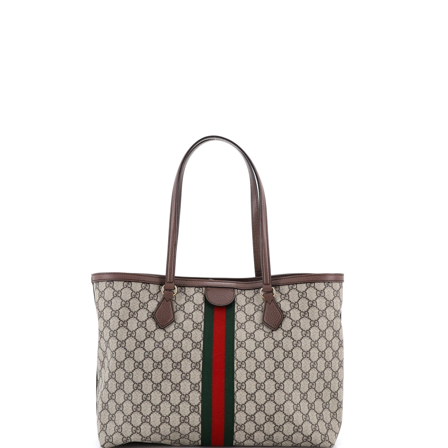 Gucci Ophidia Shopping Tote in GG Coated Canvas, Medium