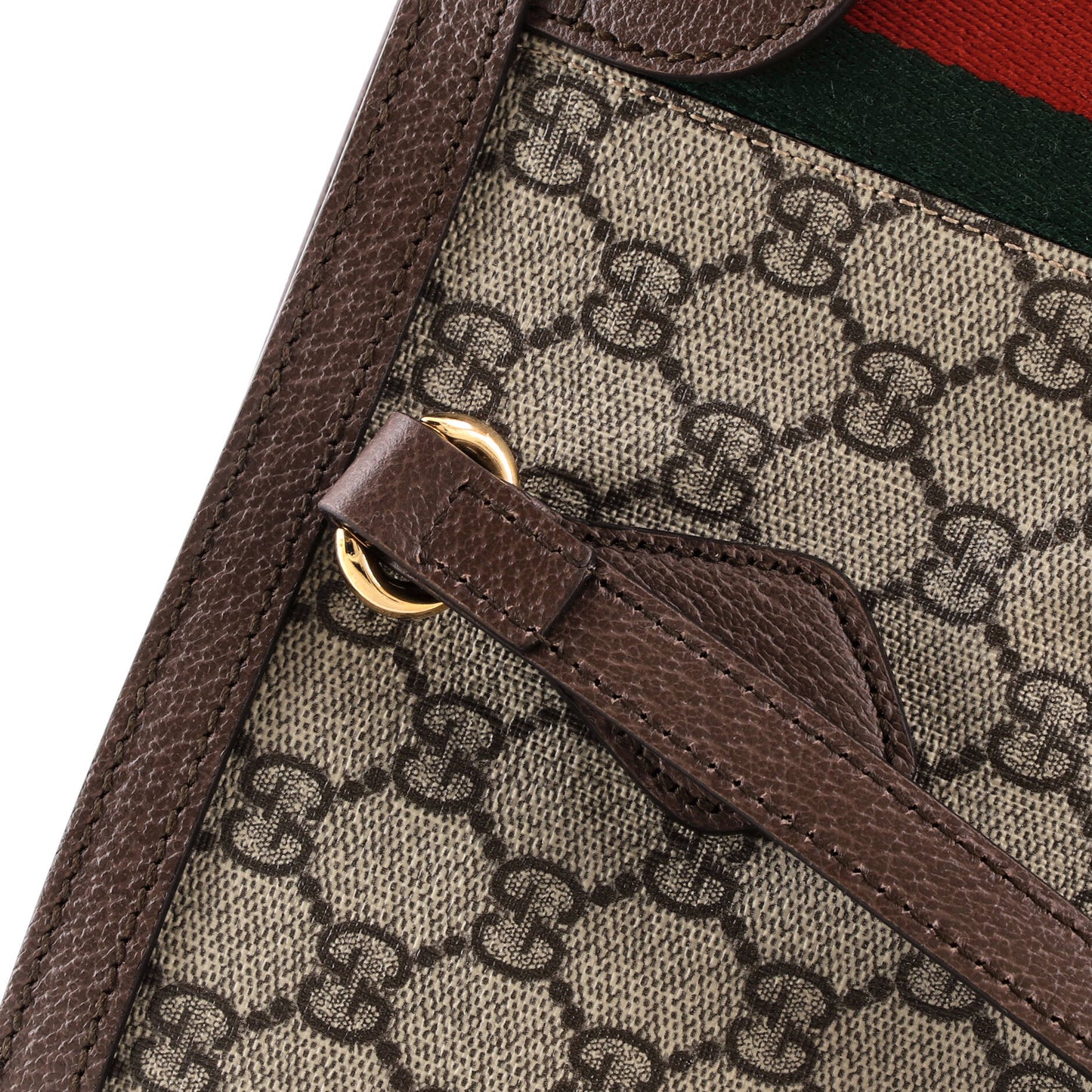 Gucci Ophidia Shopping Tote in GG Coated Canvas, Medium