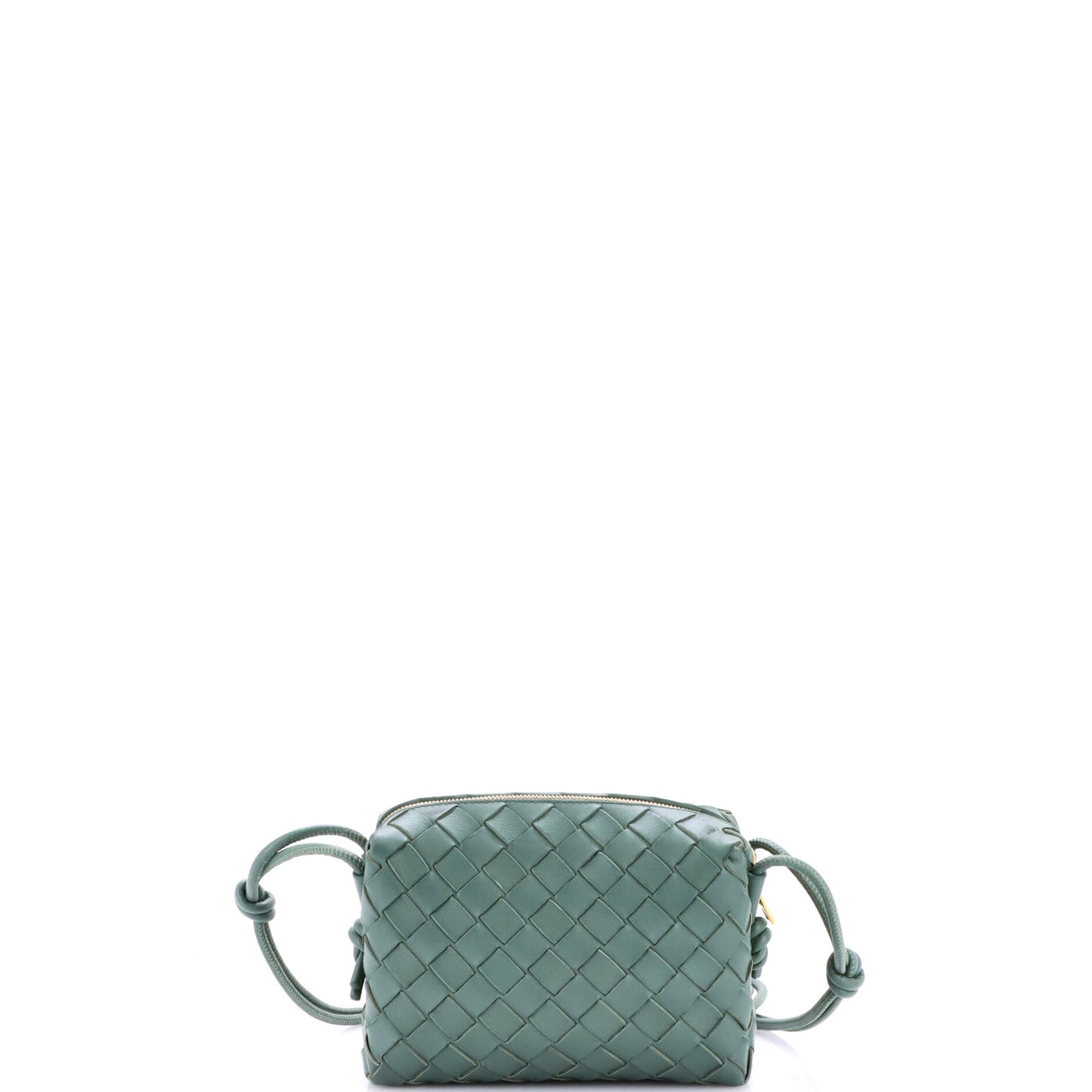 Bottega Veneta Loop Crossbody Bag in Intrecciato Nappa, Mini