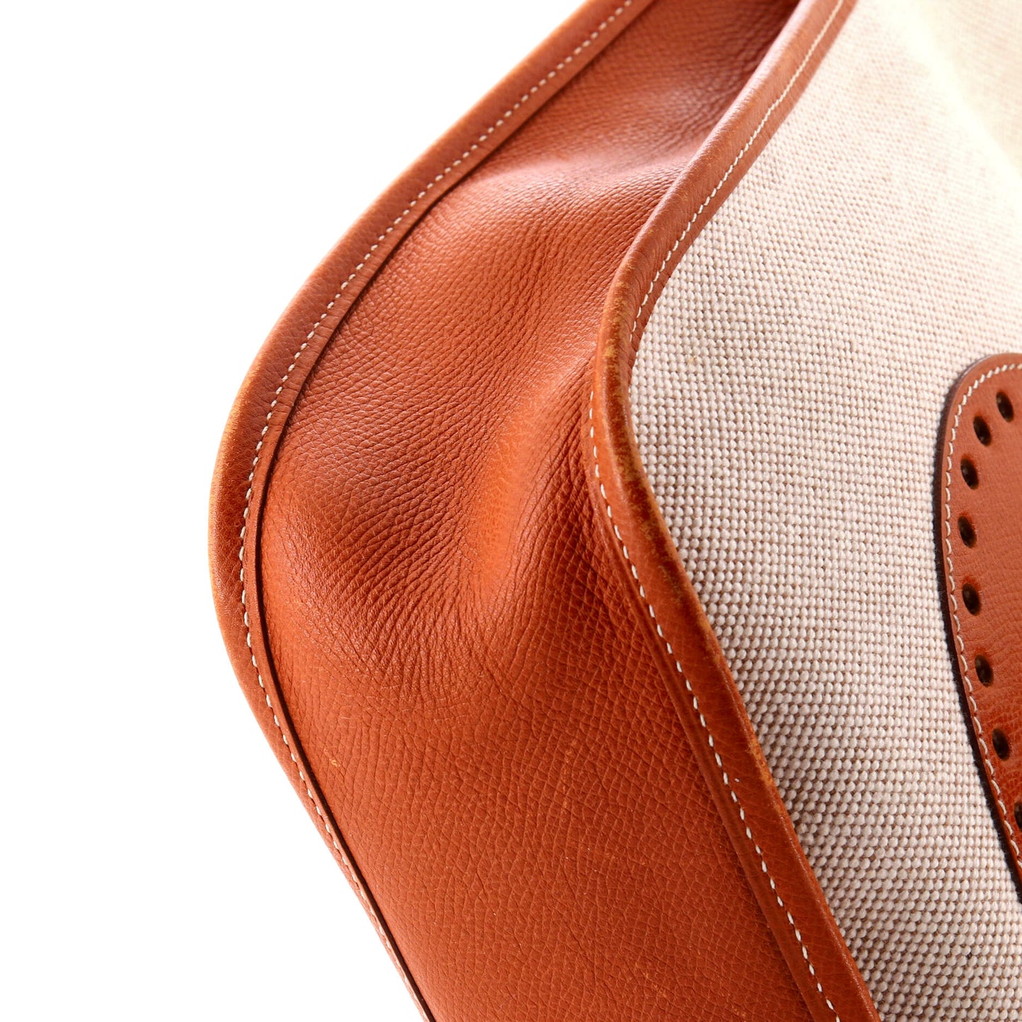 Hermès Evelyn Generation Toile & Leather Bag PM
