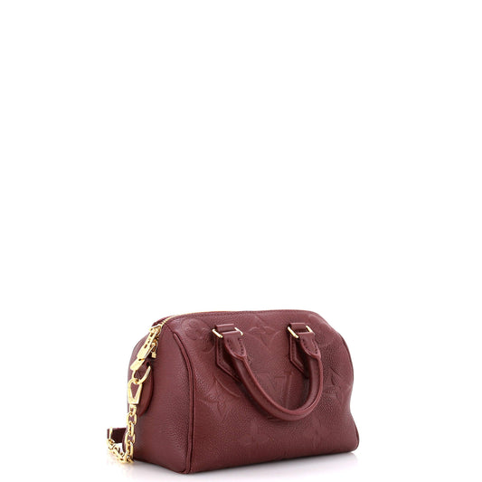 Louis Vuitton Speedy Bandouliere Bag Monogram Empreinte Giant 20