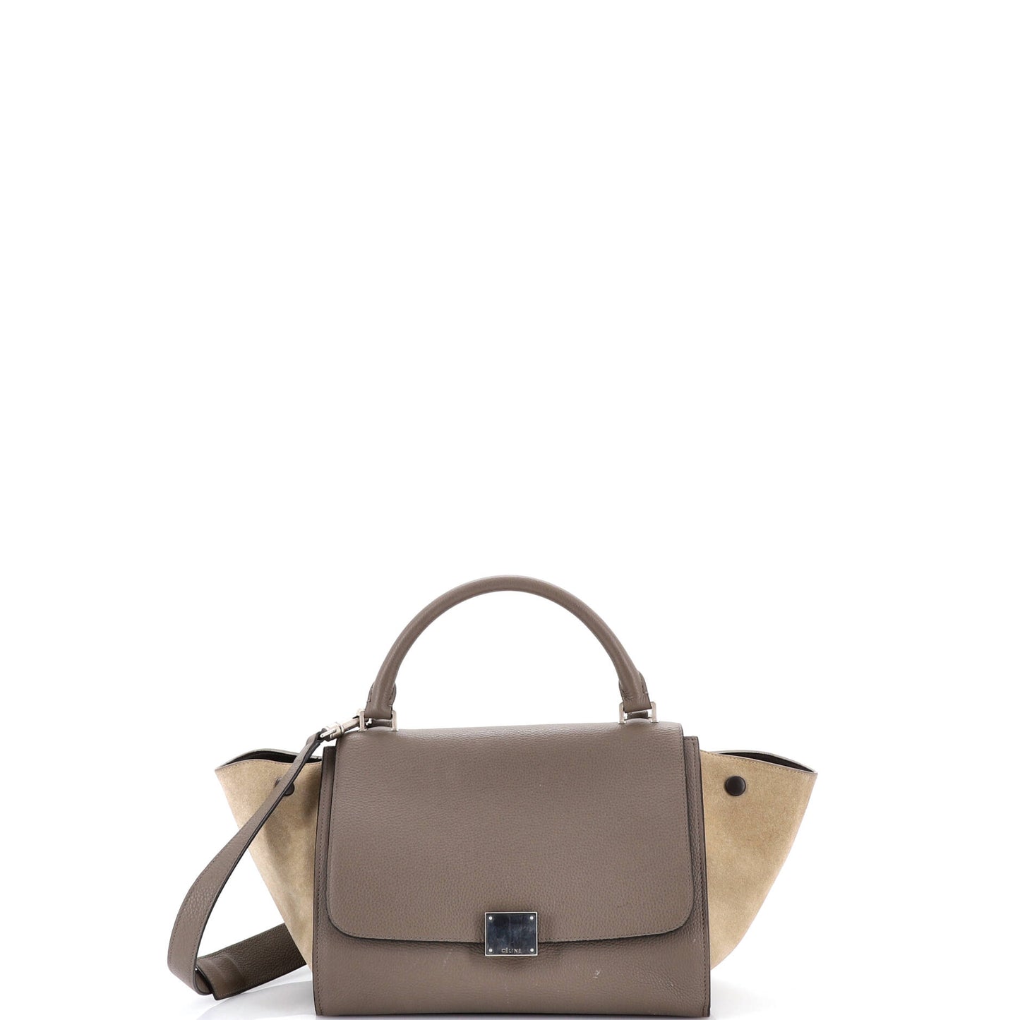 Celine Small Leather Trapeze Bag