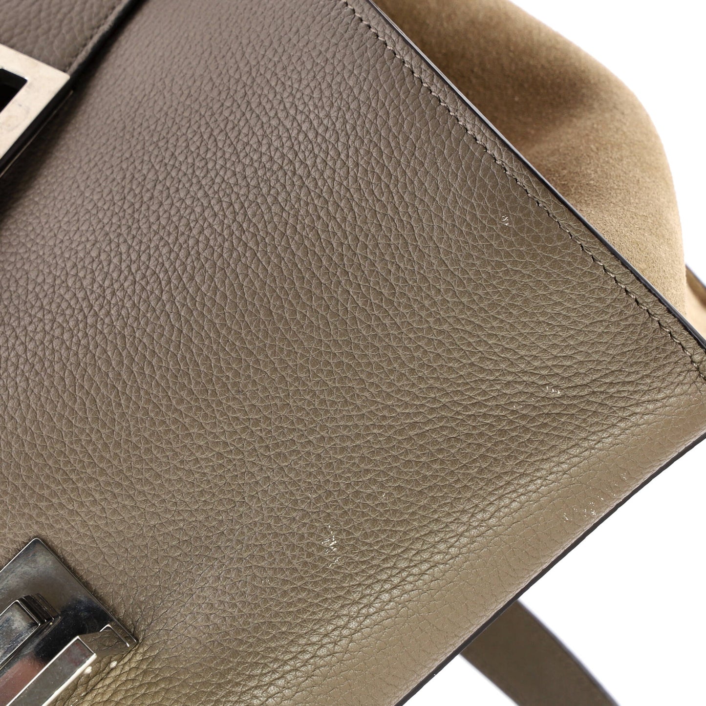 Celine Small Leather Trapeze Bag