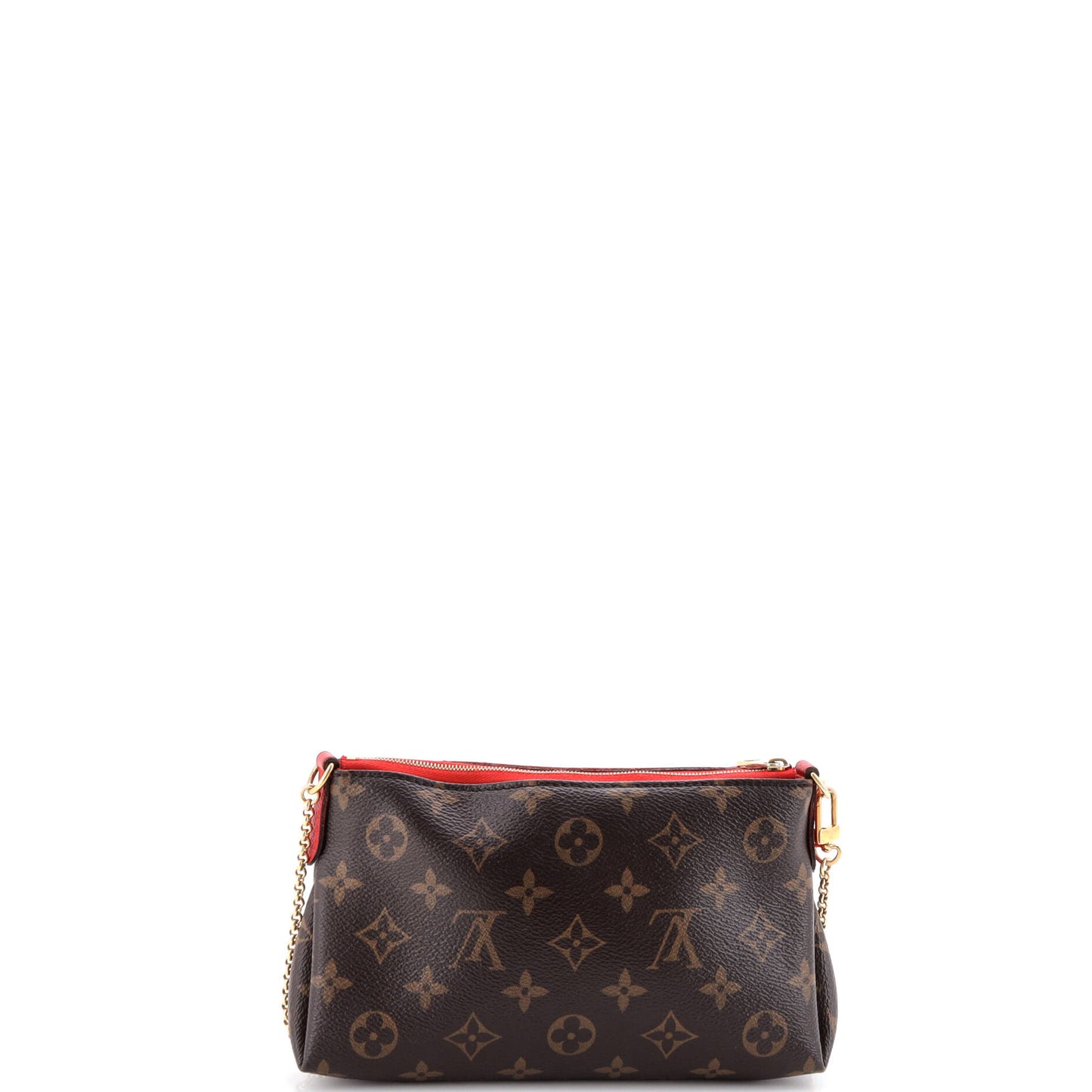 Louis Vuitton Pallas Clutch Monogram Canvas and Leather