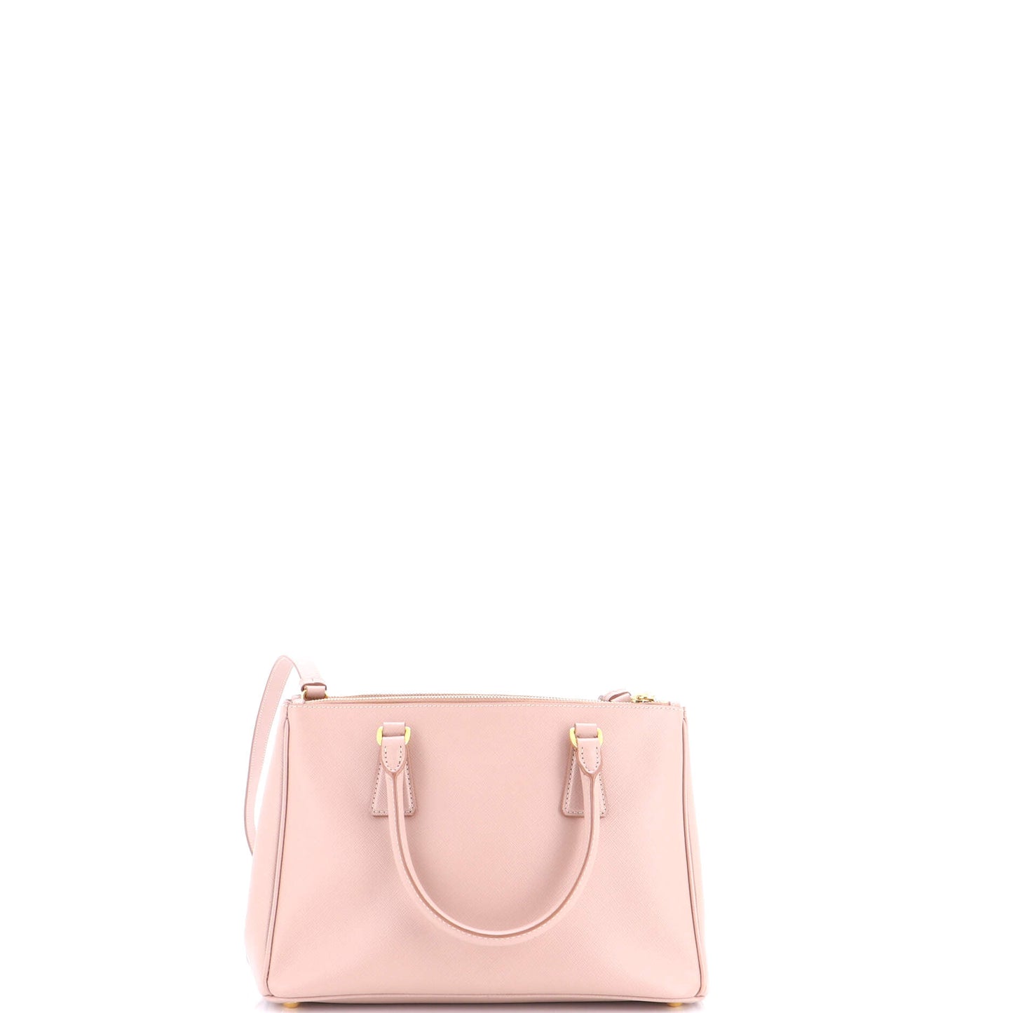 Prada Double Zip Luxe Tote Bag in Saffiano Leather, Small