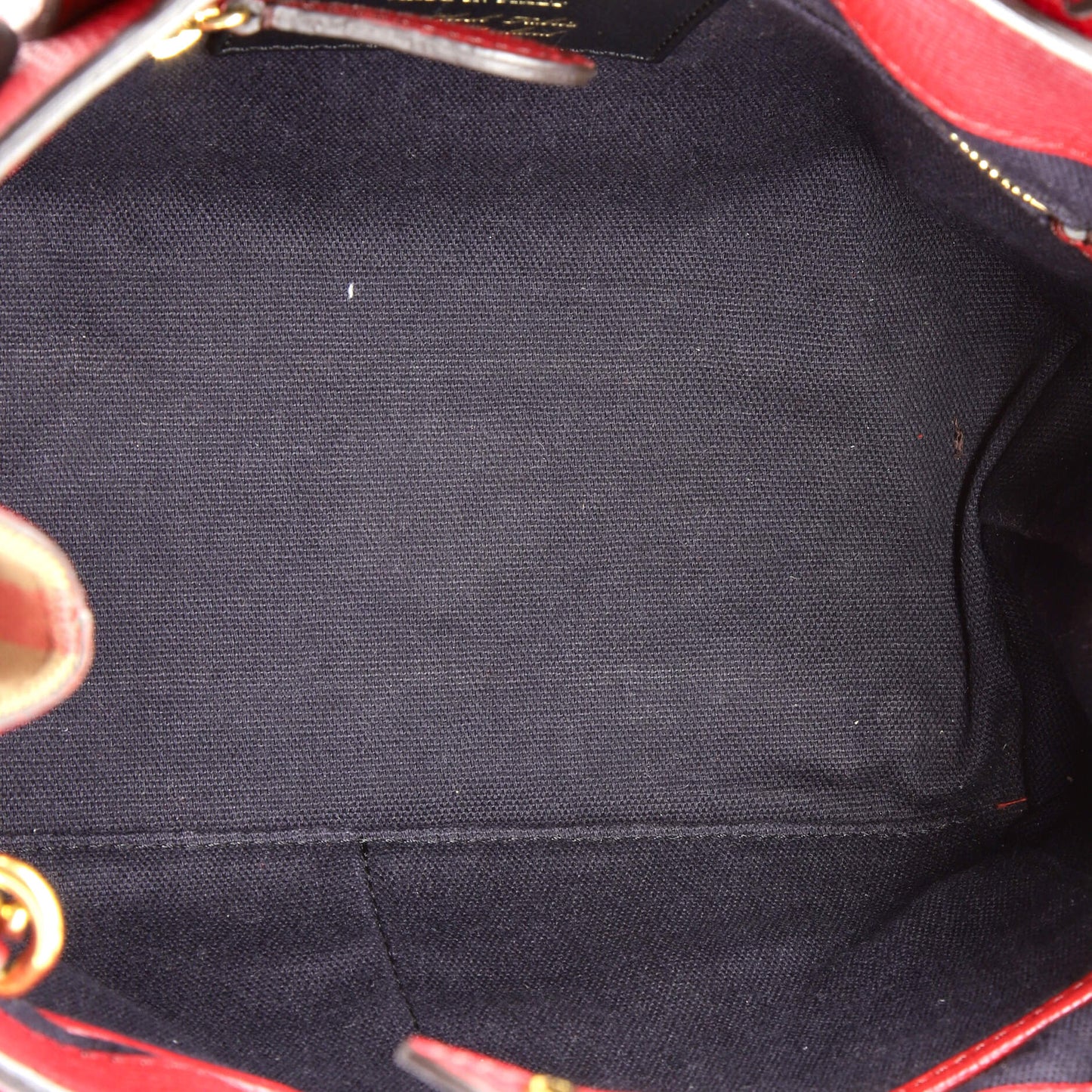 Burberry Banner Tote in Leather and House Check Canvas, Small
