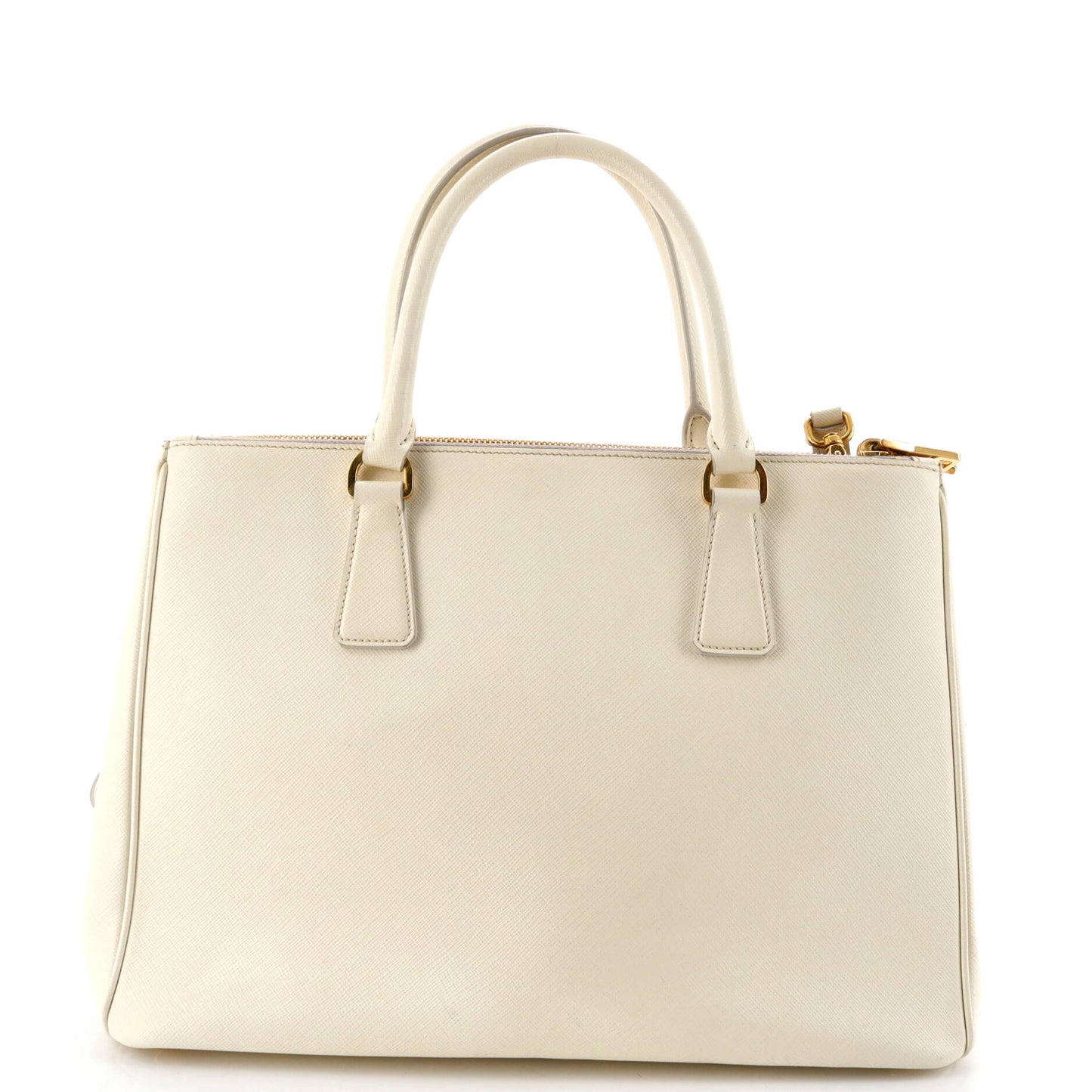 Prada Galleria Double Zip Tote Bag in Saffiano Leather, Medium