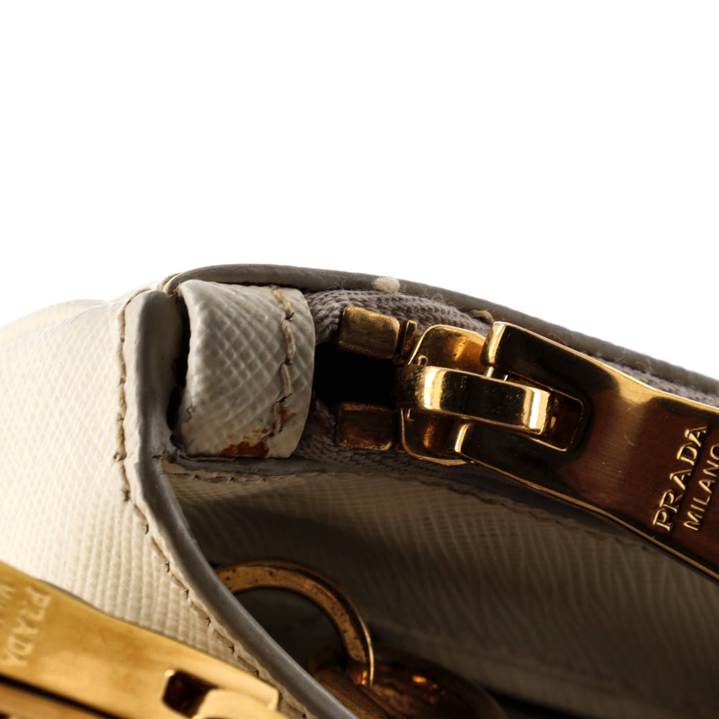 Prada Galleria Double Zip Tote Bag in Saffiano Leather, Medium
