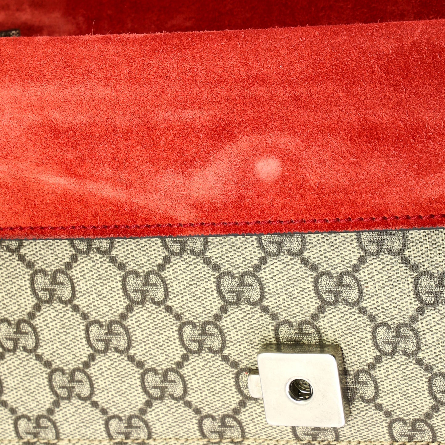 Gucci Dionysus Bag, GG Coated Canvas with Crystal and Metal Accents, Small