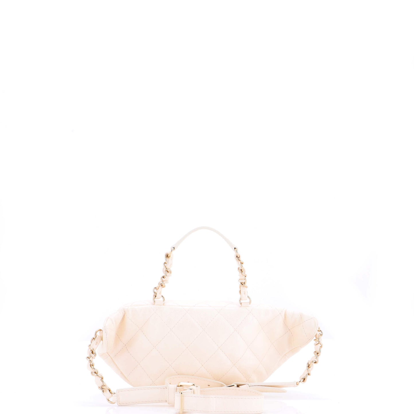 Chanel All About Small Waist Bag in Quilted Iridescent Calfskin