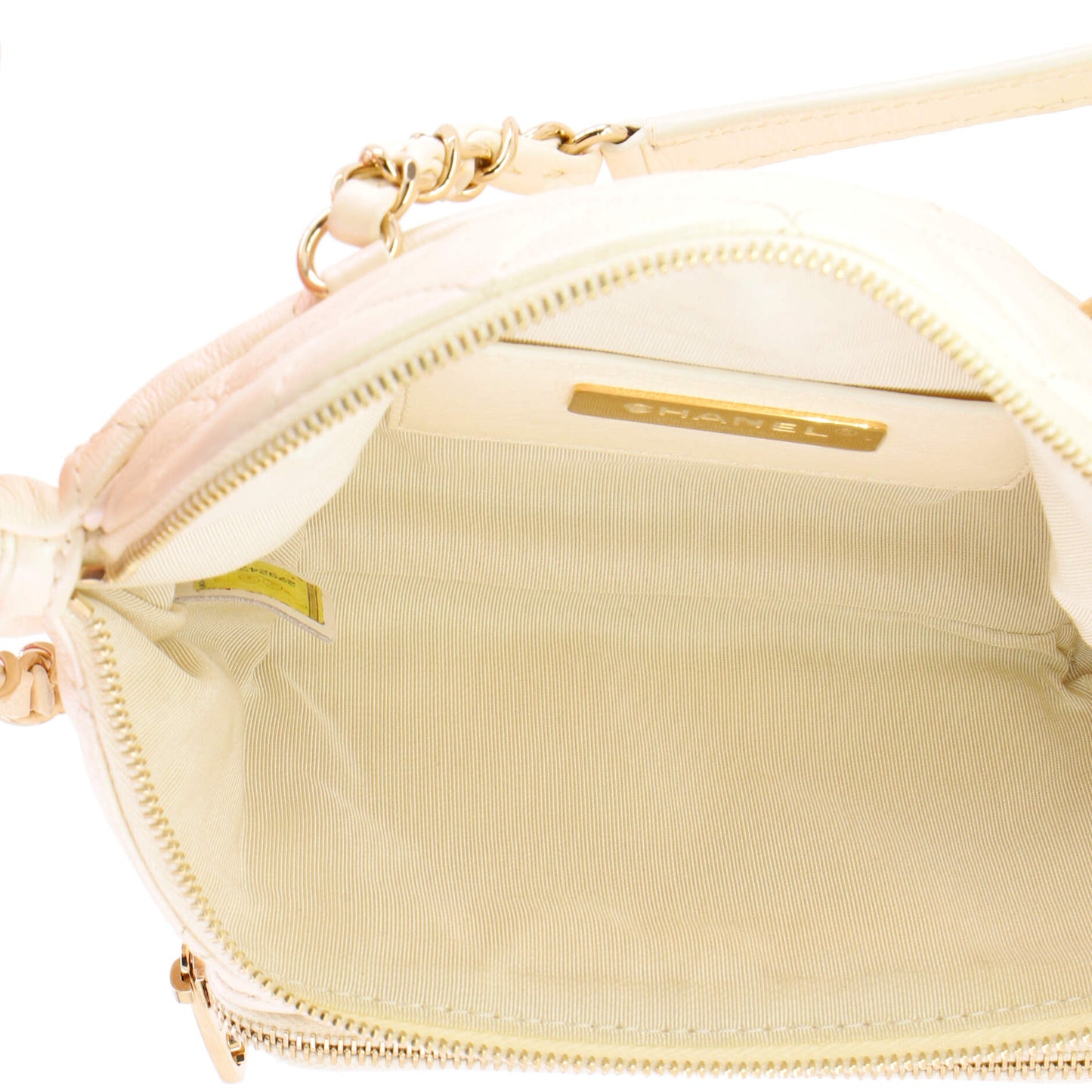 Chanel All About Small Waist Bag in Quilted Iridescent Calfskin