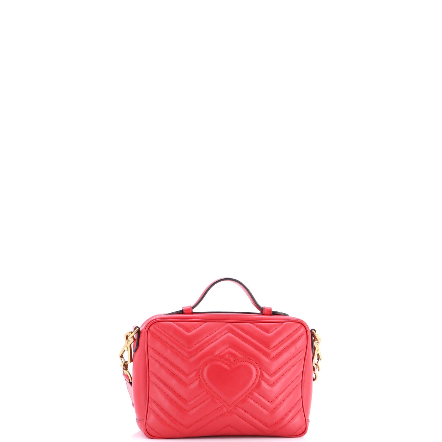Gucci GG Marmont Zip-Around Camera Bag in Matelassé Leather, Small