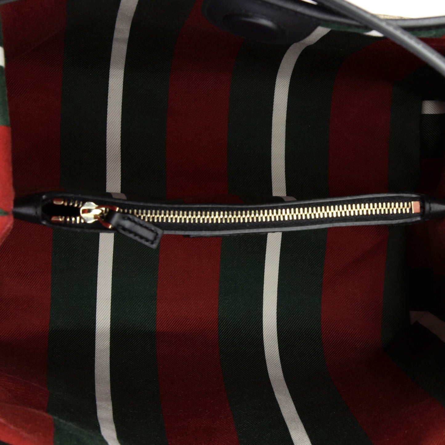 Gucci GG Emblem Bucket Bag, Medium, GG Coated Canvas