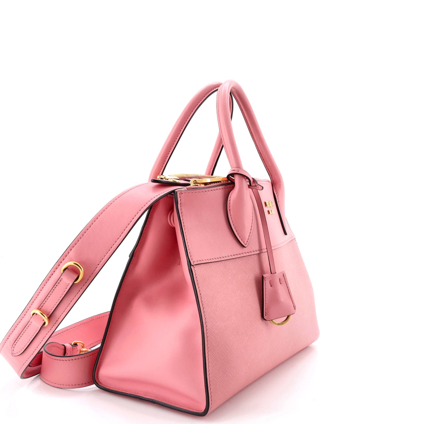Prada Paradigm Tote Bag in Saffiano City Calf Leather, Small