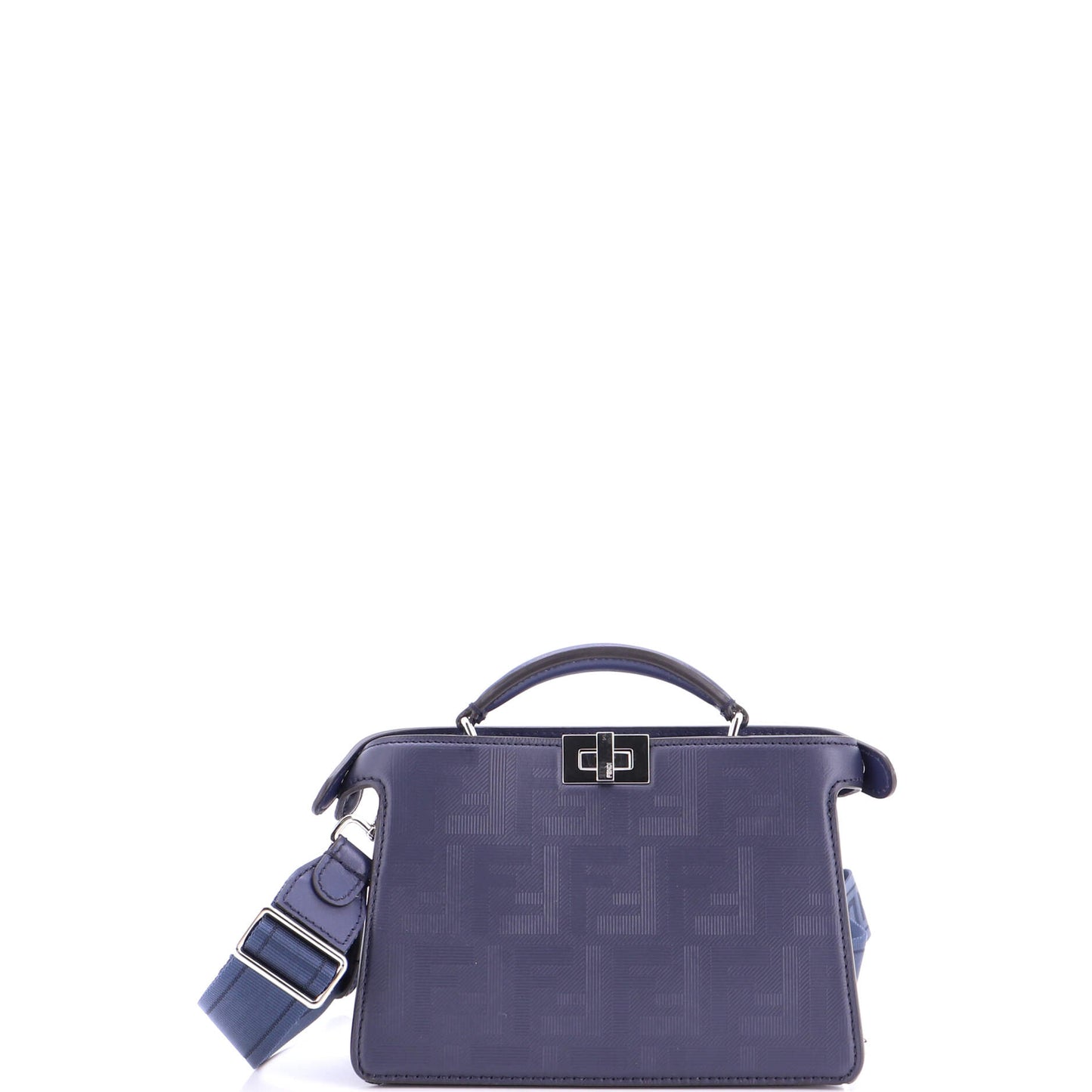 Fendi Peekaboo ISeeU XC Cross Zucca Leather Bag