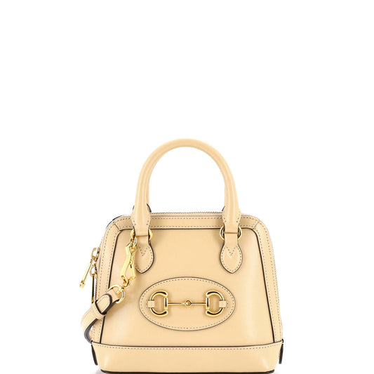 Gucci Horsebit 1955 Mini Leather Top Handle Bag