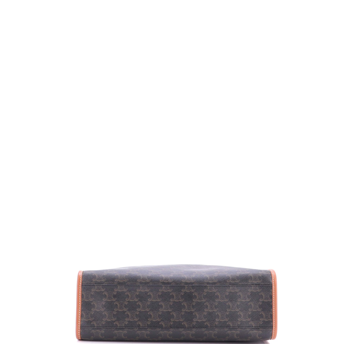 Celine Horizontal Cabas Tote in Triomphe Coated Canvas, Mini