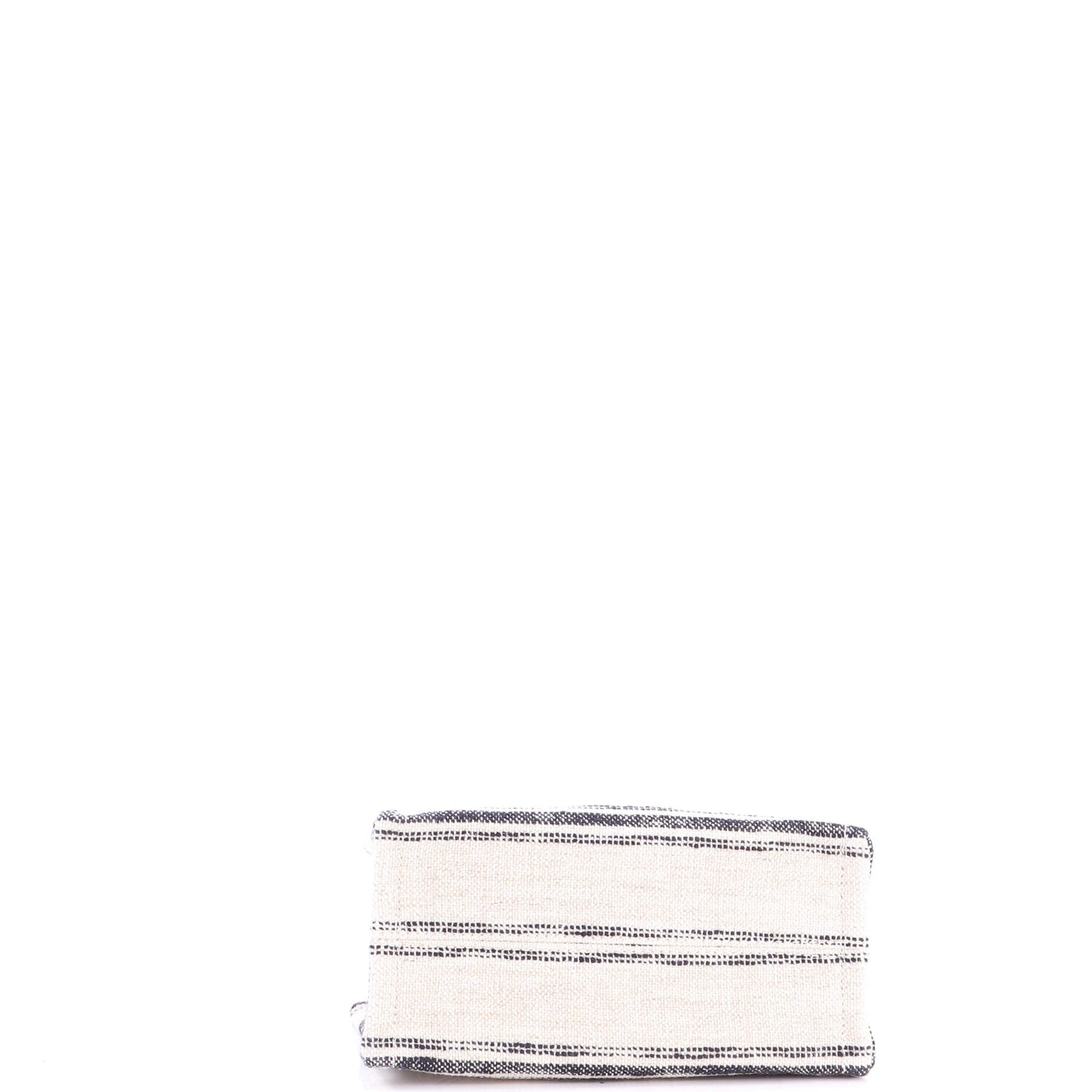 Celine Cabas Thais Tote Bag, Small, Striped Jacquard Textile