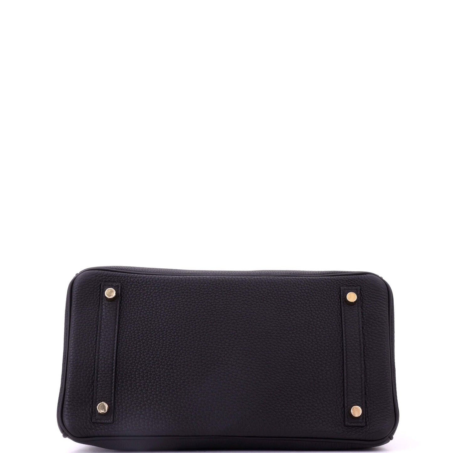 Hermès Birkin Handbag Black Togo Gold Hardware 30