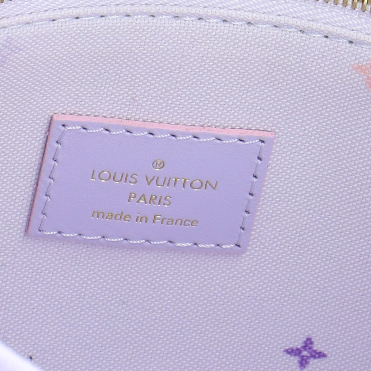 Louis Vuitton On the Go Tote Bag, Spring in the City Monogram Giant Canvas, PM