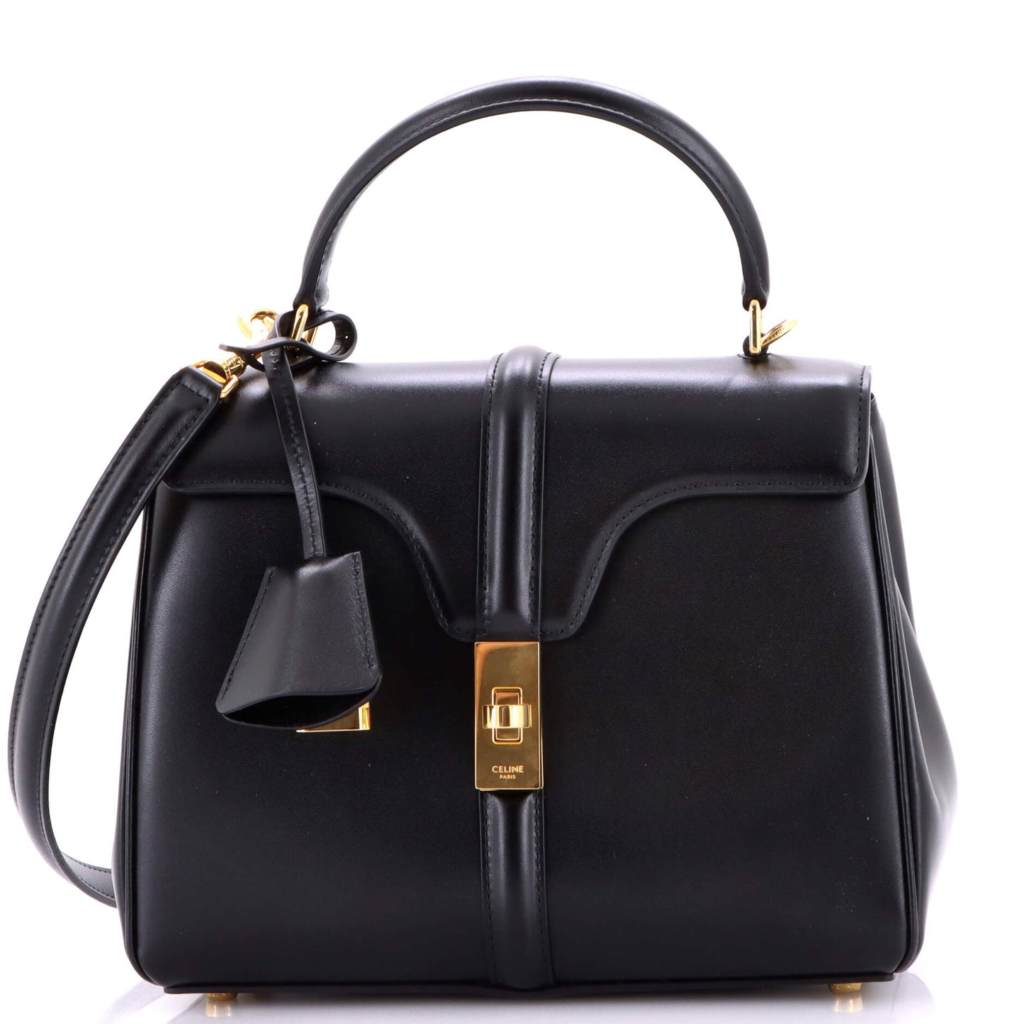 Celine 16 Small Top Handle Bag in Smooth Calfskin