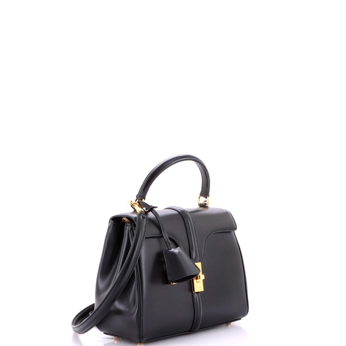 Celine 16 Small Top Handle Bag in Smooth Calfskin