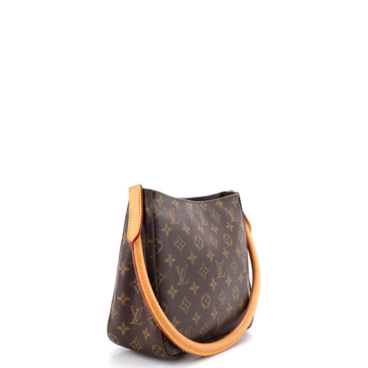 Louis Vuitton Looping Handbag Monogram Canvas MM