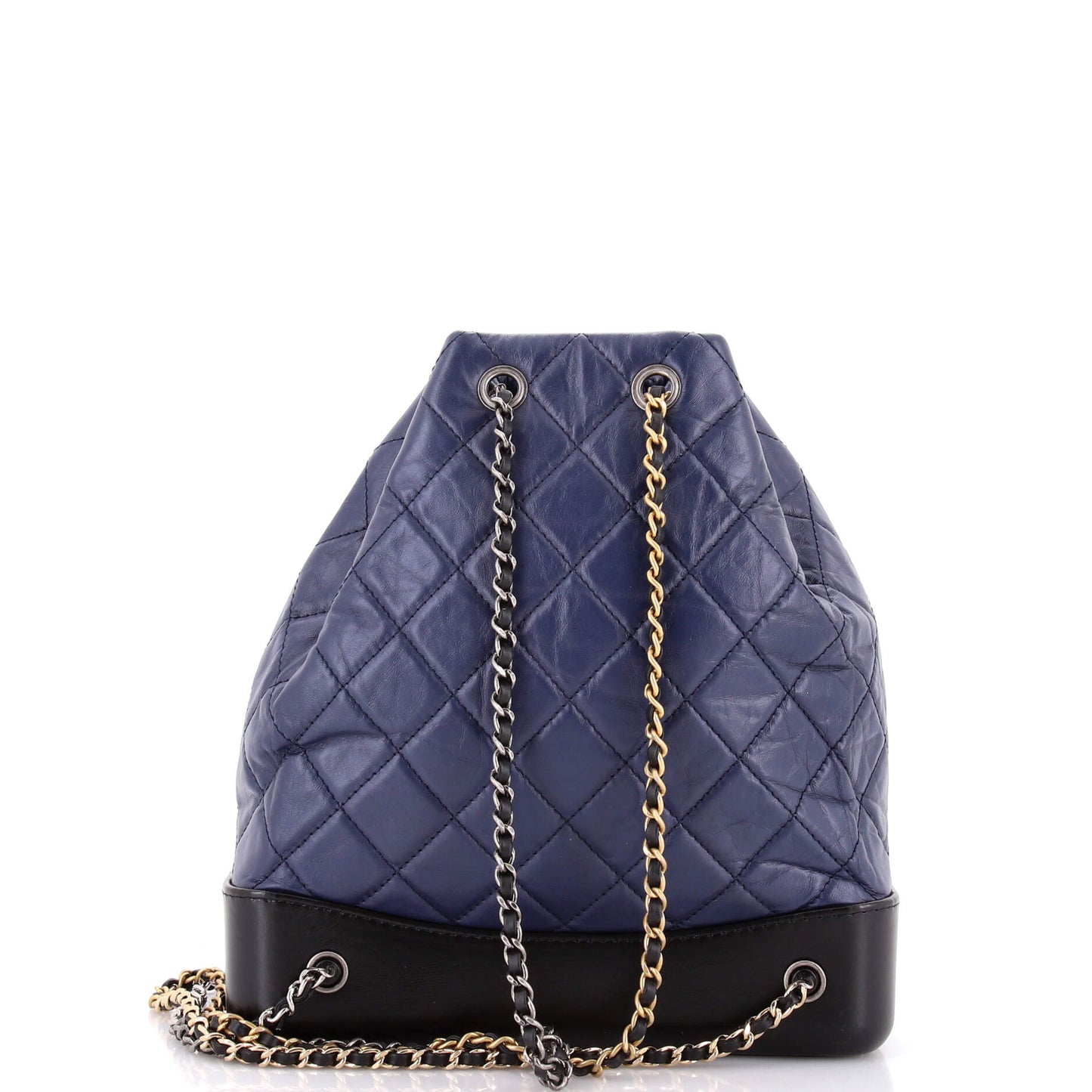Chanel Gabrielle Backpack in Quilted Aged Calfskin, Medium
