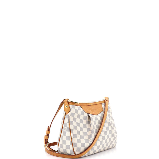 Louis Vuitton Siracusa Handbag Damier PM