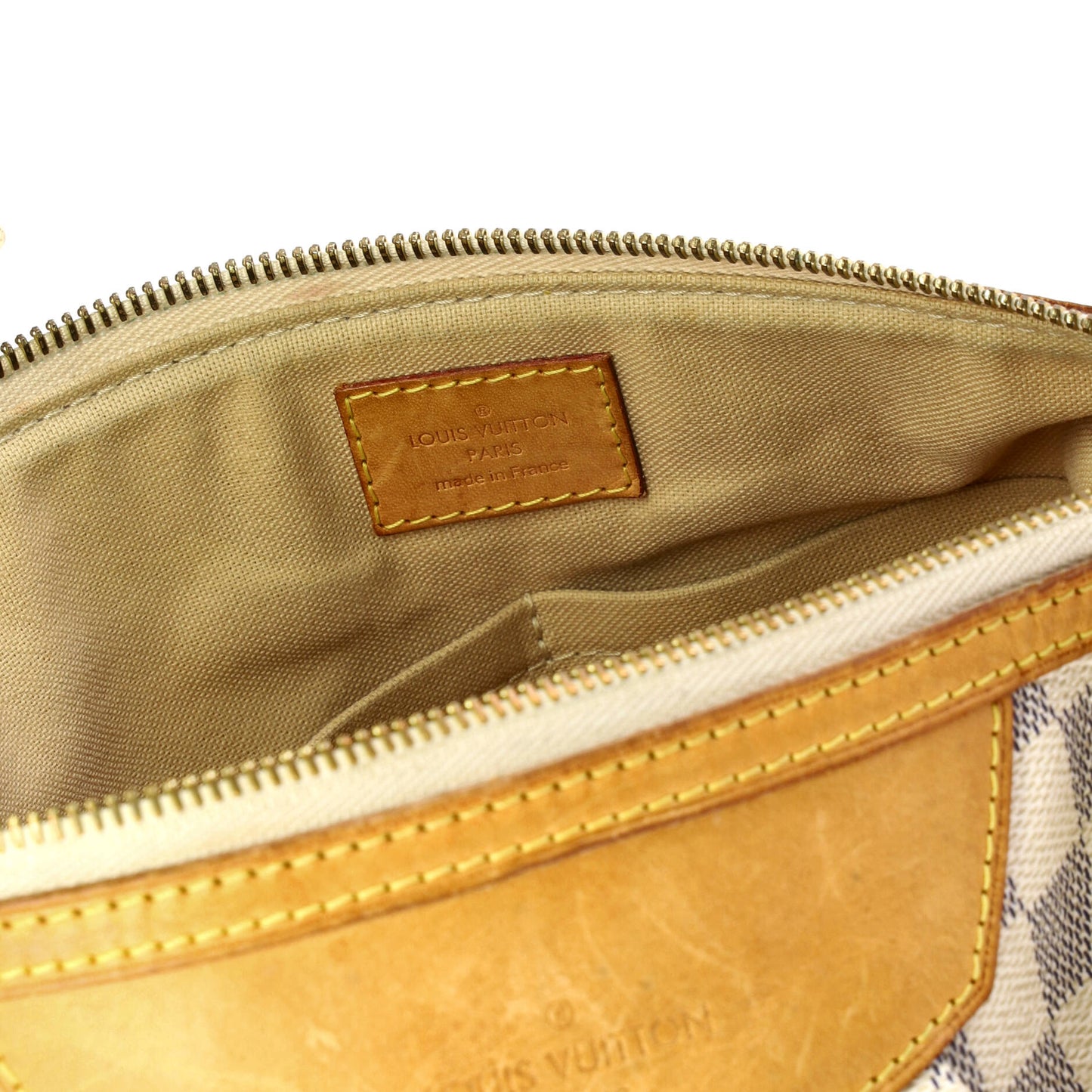 Louis Vuitton Siracusa Handbag Damier PM