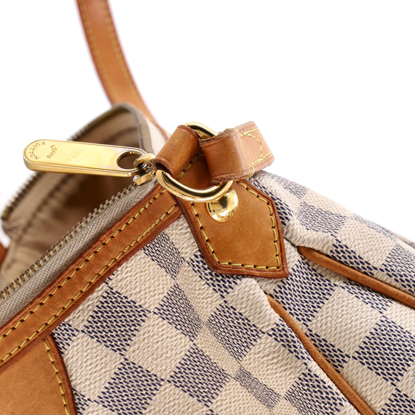Louis Vuitton Siracusa Handbag Damier PM