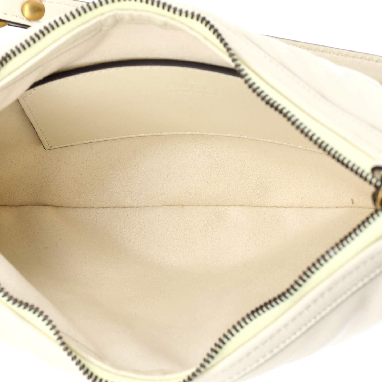 Gucci GG Marmont Chain Moon Hobo in Matelasse Leather, Small