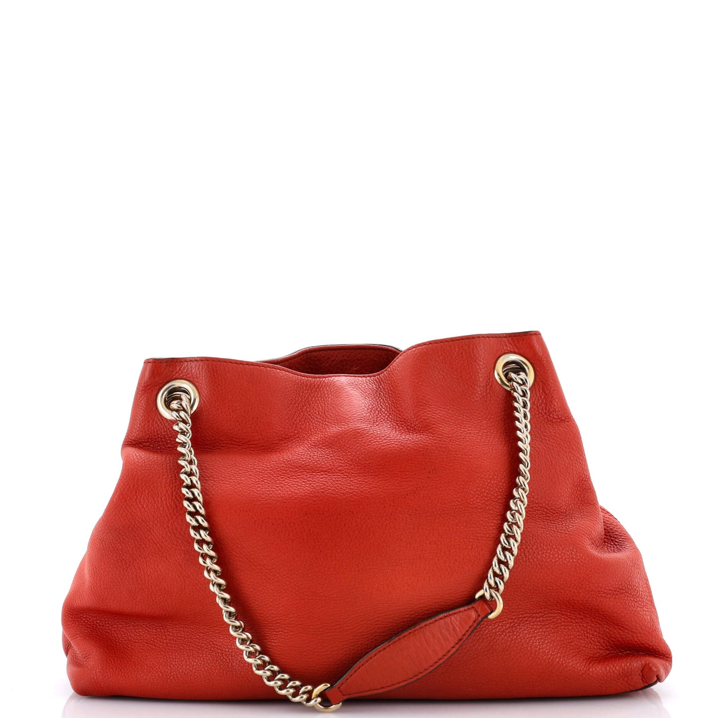 Gucci Soho Chain Strap Shoulder Bag in Leather, Medium