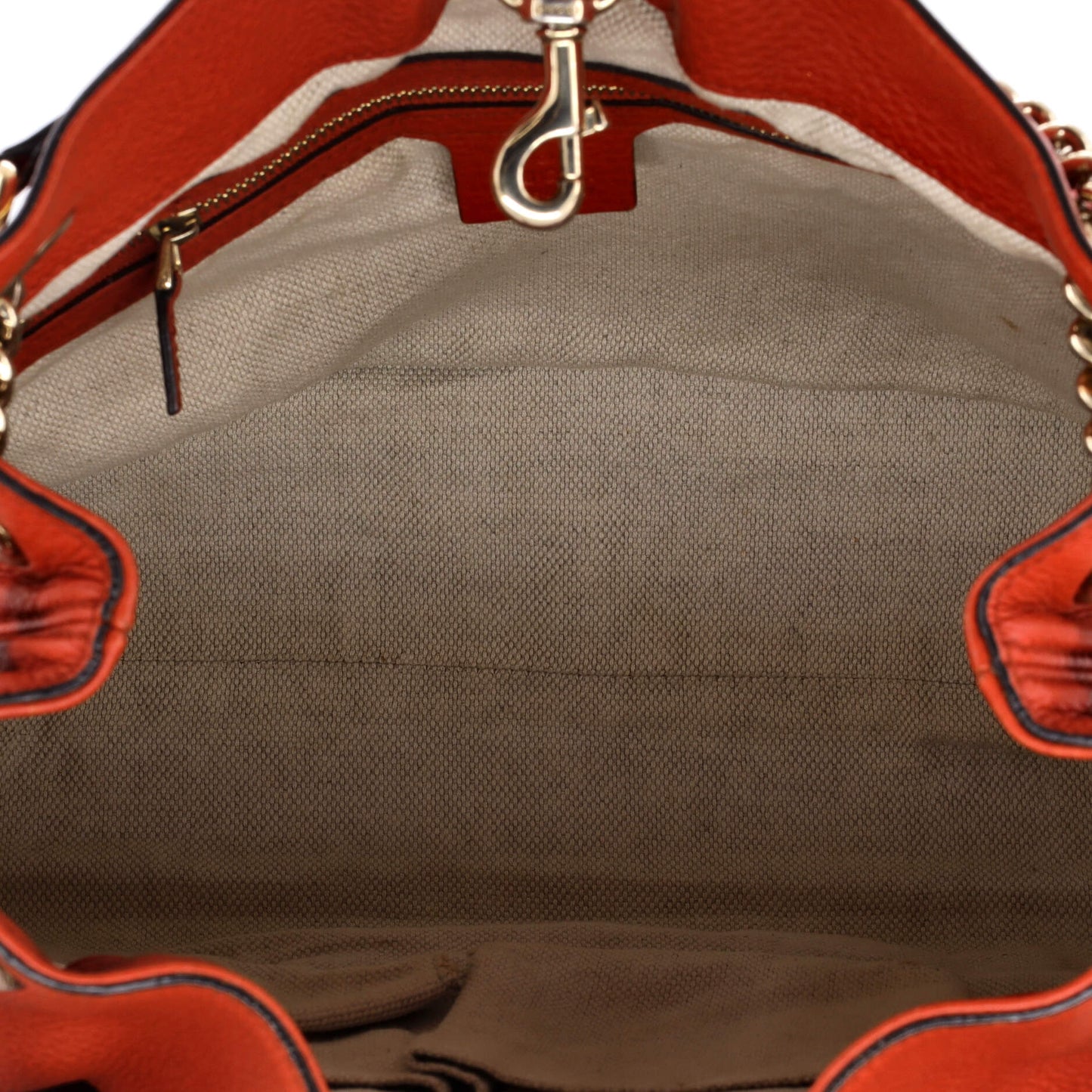 Gucci Soho Chain Strap Shoulder Bag in Leather, Medium