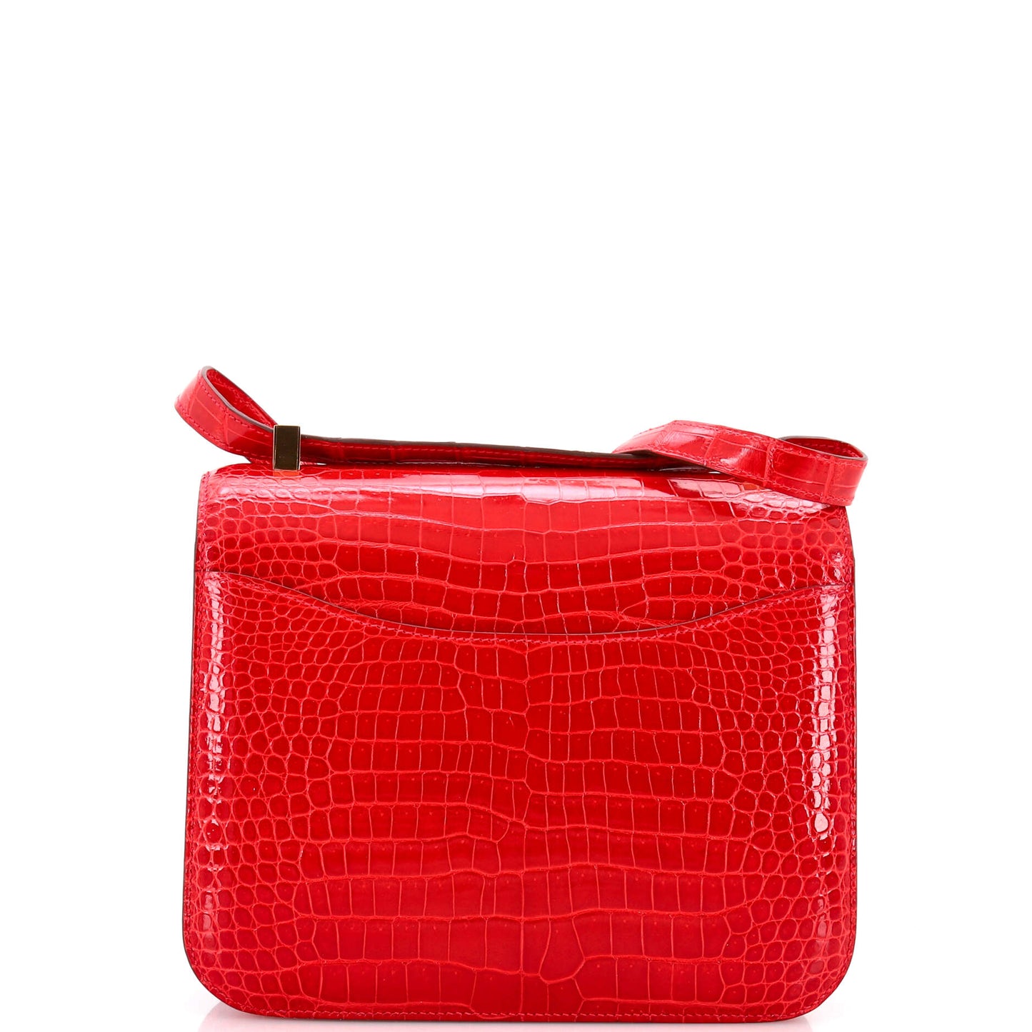 Hermès Constance bag, shiny polosus crocodile, size 24