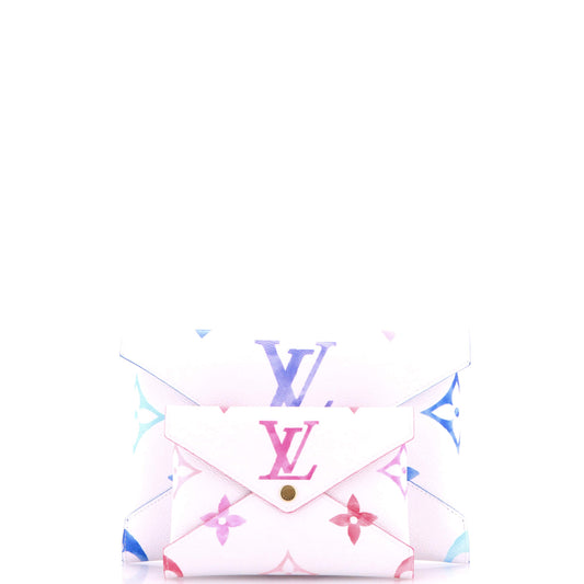 Louis Vuitton Kirigami Pochette Set by the Pool Monogram Watercolor Giant