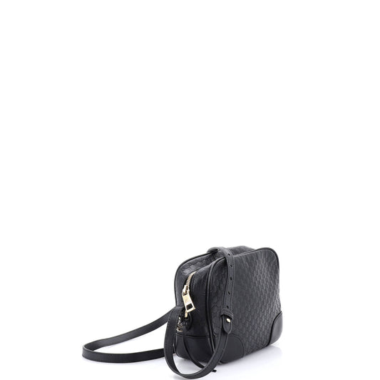 Gucci Bree Disco Crossbody Bag in Micro Guccissima Leather