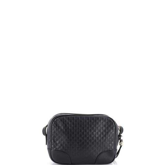 Gucci Bree Disco Crossbody Bag in Micro Guccissima Leather