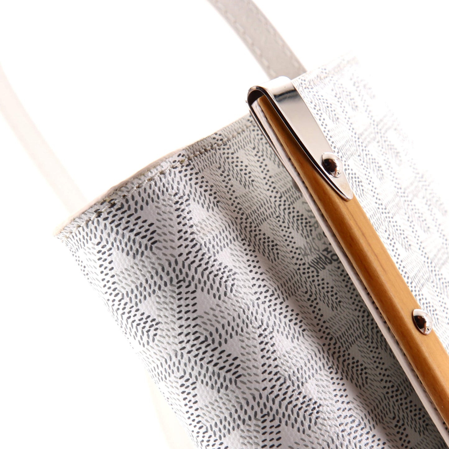Goyard Monte Carlo Clutch with Strap, Coated Canvas, PM