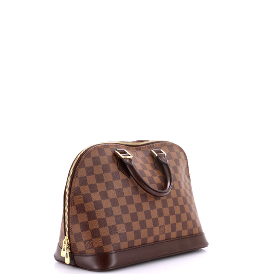 Louis Vuitton Vintage Alma Handbag Damier PM