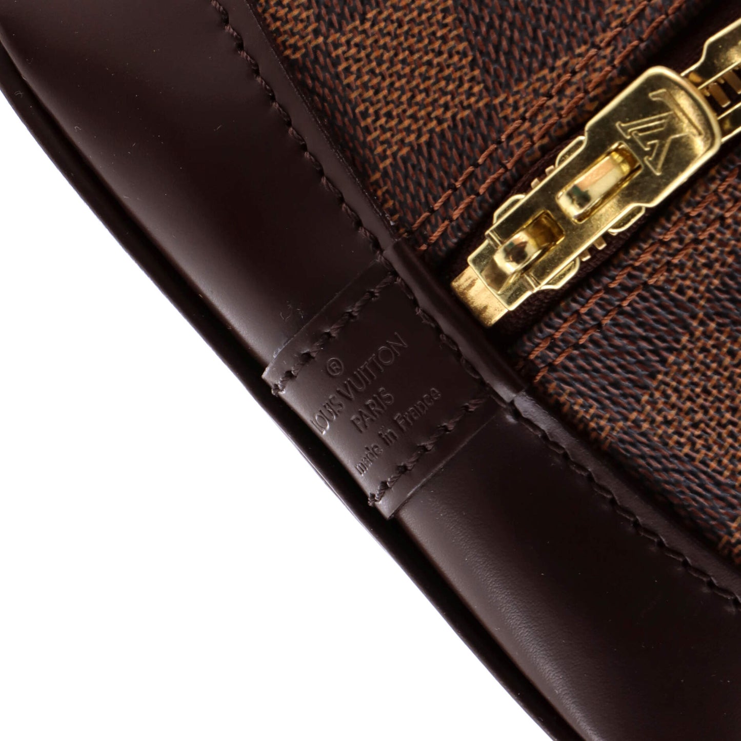 Louis Vuitton Vintage Alma Handbag Damier PM