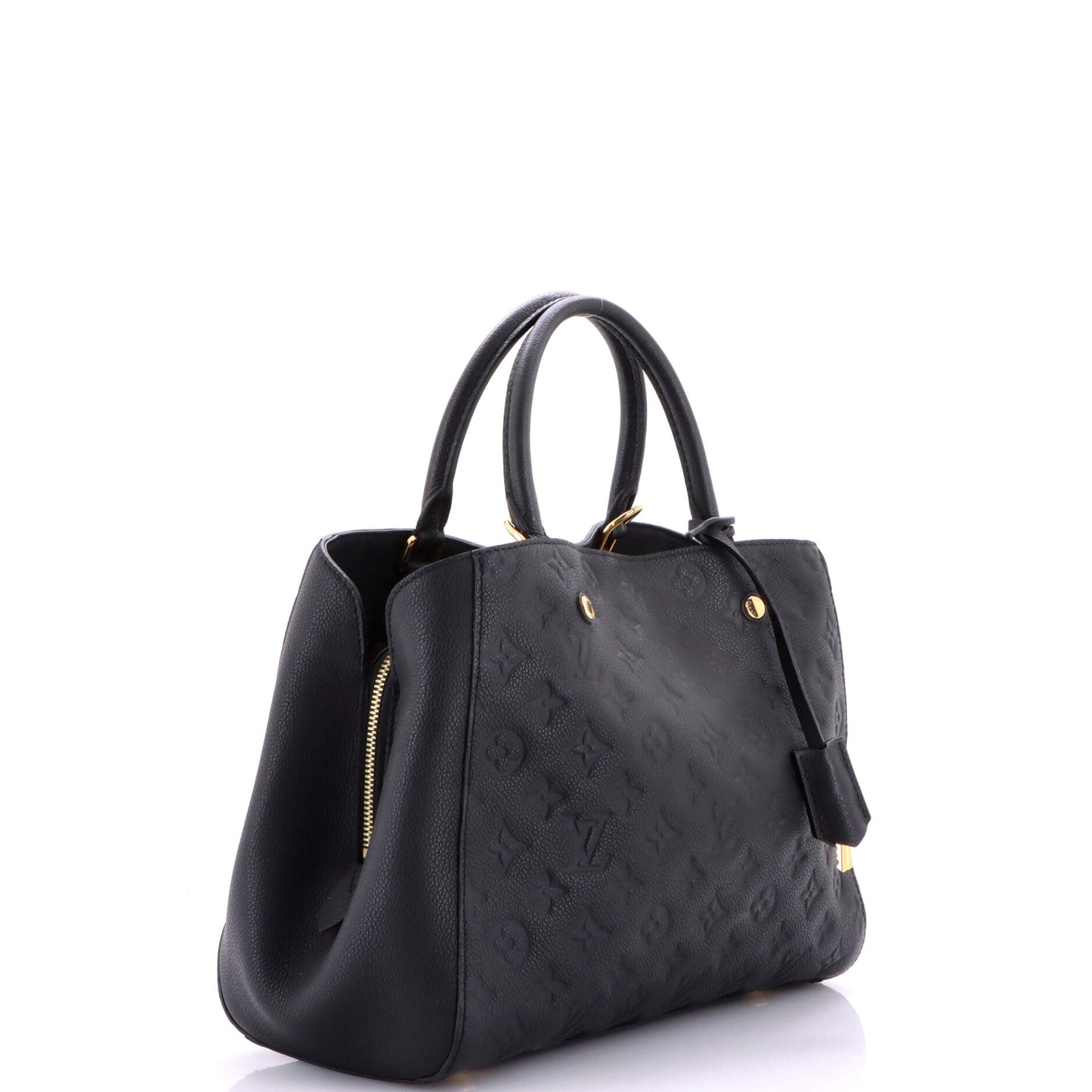 Louis Vuitton Montaigne Handbag Monogram Empreinte Leather MM