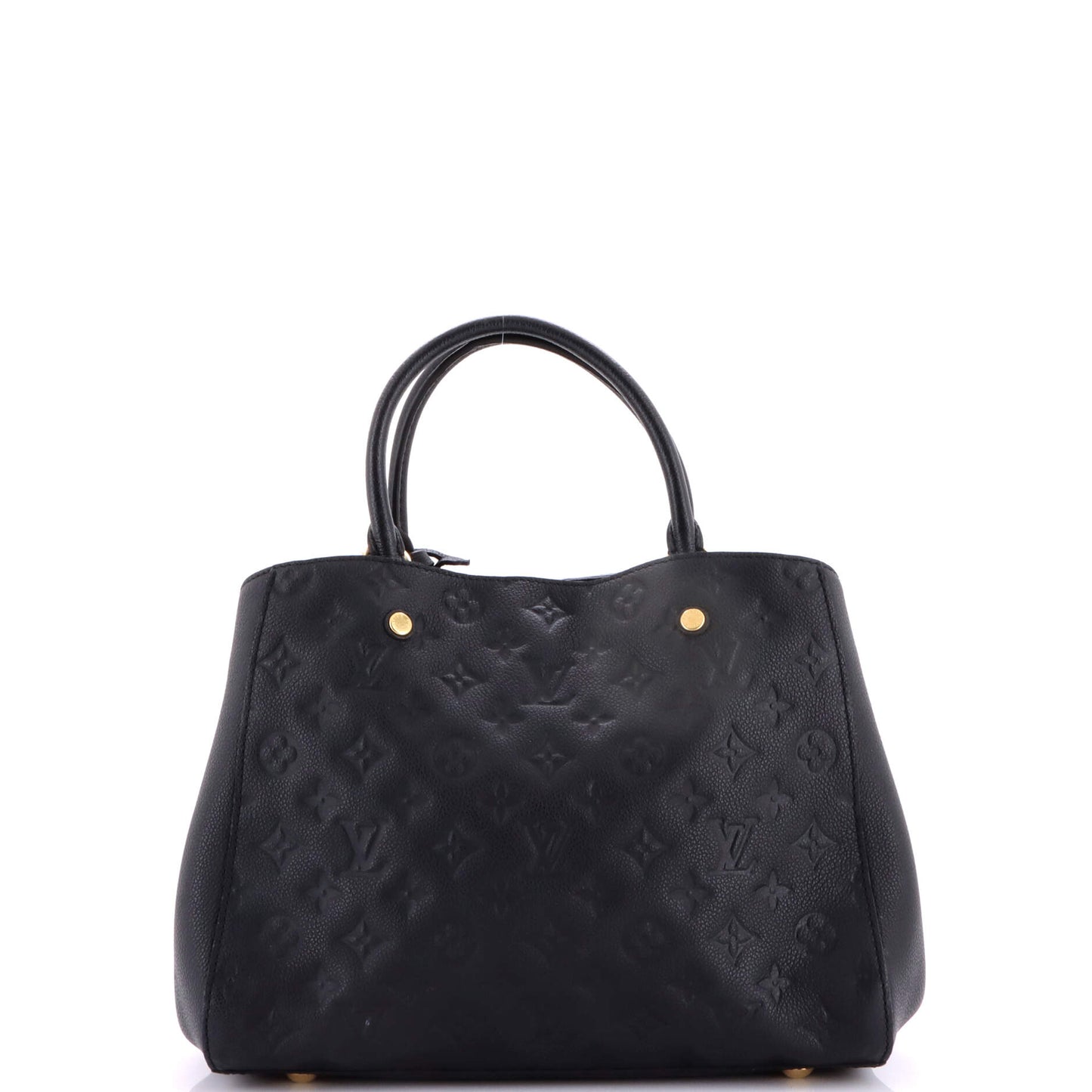 Louis Vuitton Montaigne Handbag Monogram Empreinte Leather MM