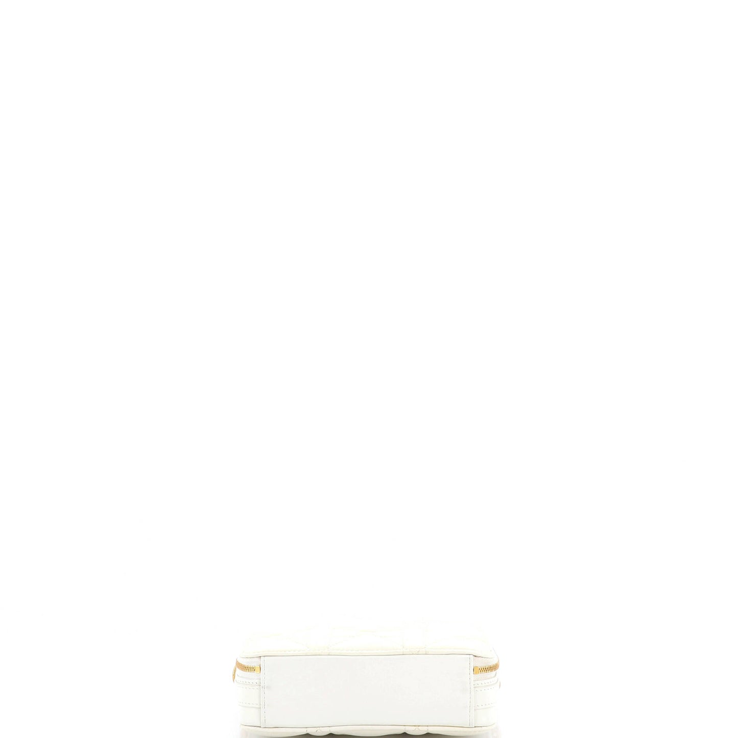 Christian Dior Caro Box Bag with Chain in Macrocannage Quilted Calfskin